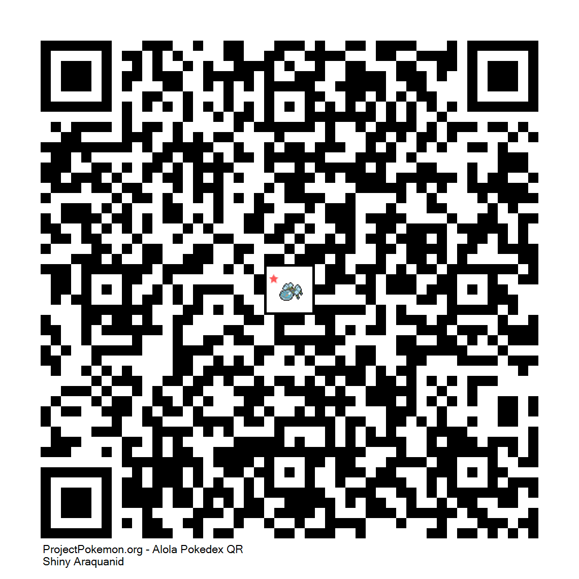 Cdigo QR de Araquanid variocolor